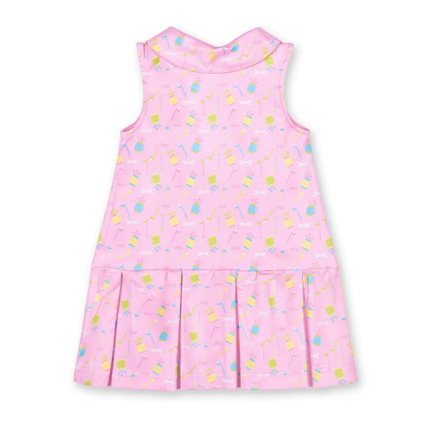 Golf Print Performance Knit Dress