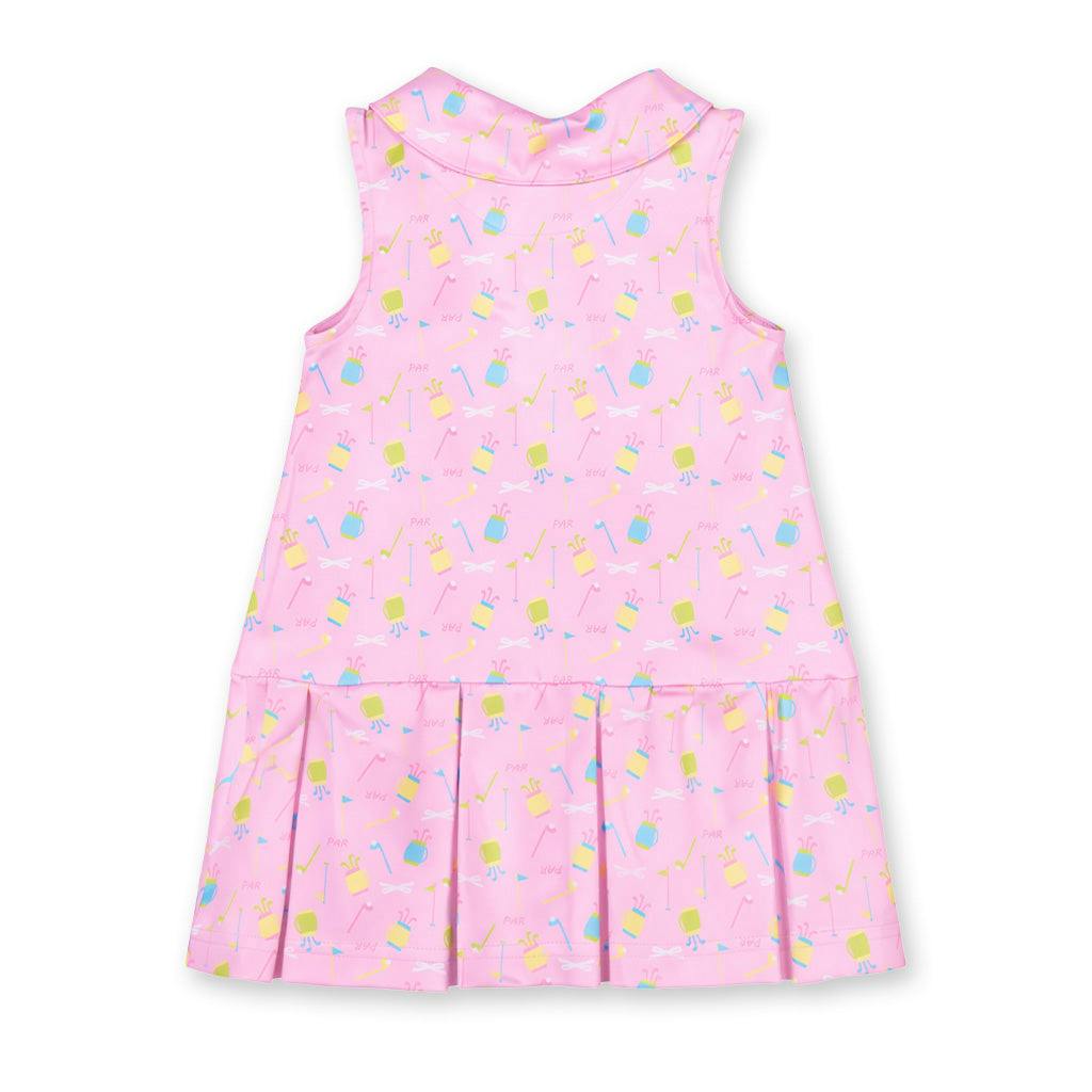 Golf Print Performance Knit Dress