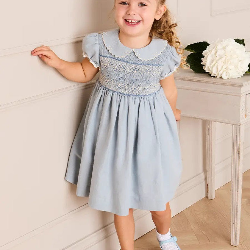 Leather Mary Jane Shoes in Sky Blue (24-35EU)