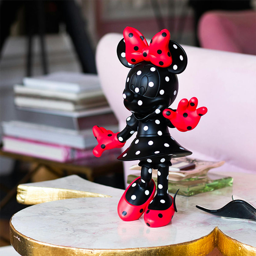 Minnie POLKA Black & Red 12in