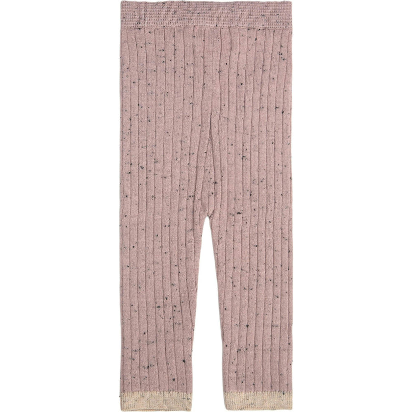 Ribbed Knit Retro Leggings