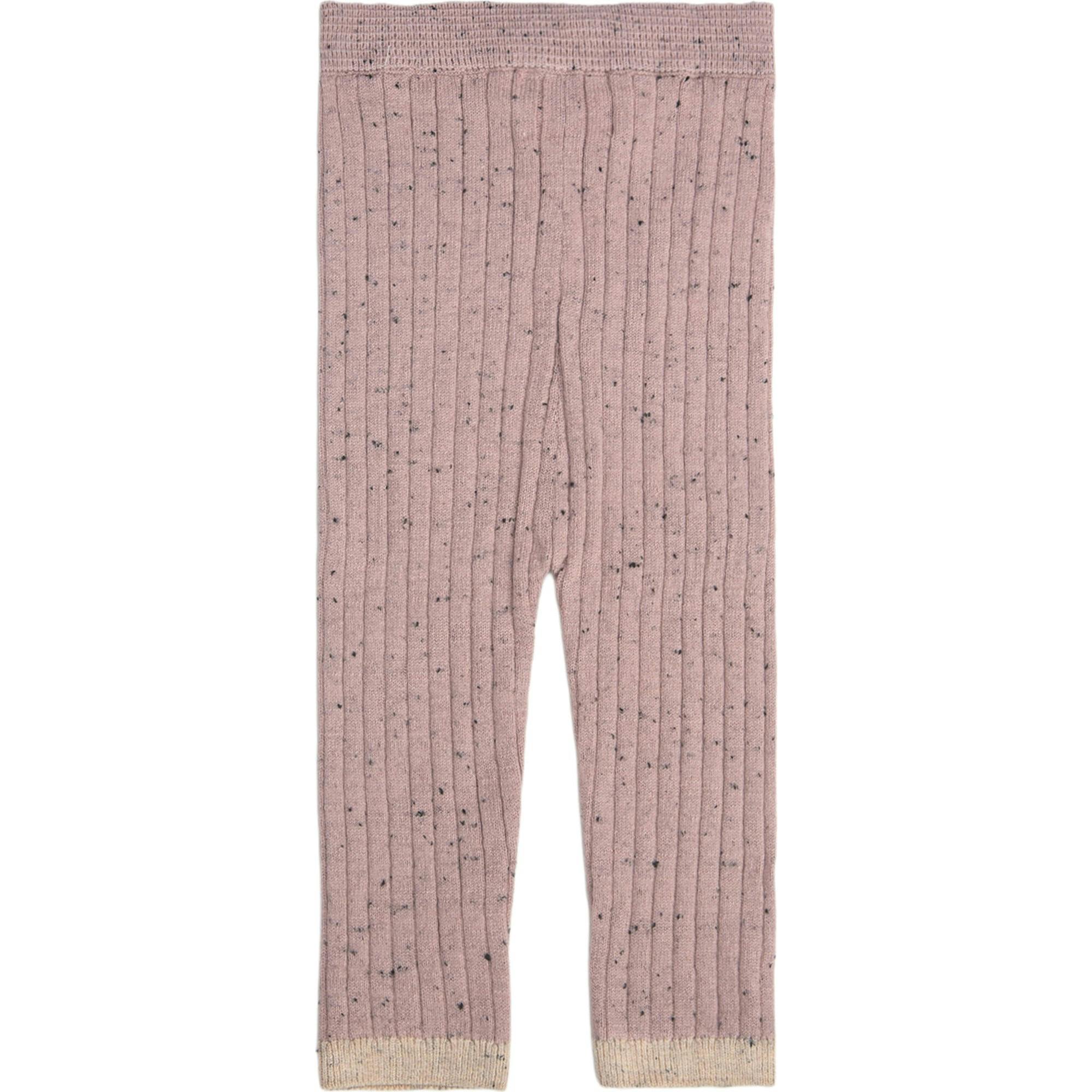 Ribbed Knit Retro Leggings