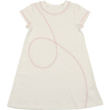 Spiral Stitch Short Sleeve Dress