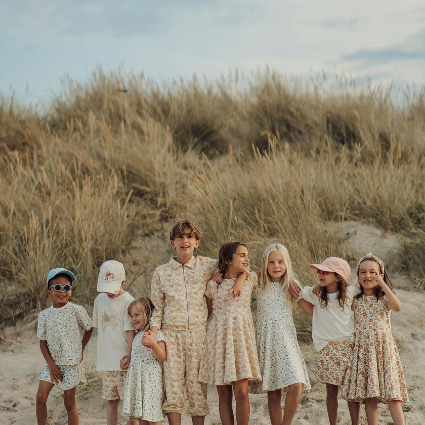 Sweetheart Twirl Dress | Organic Cotton Jersey - Pegasus