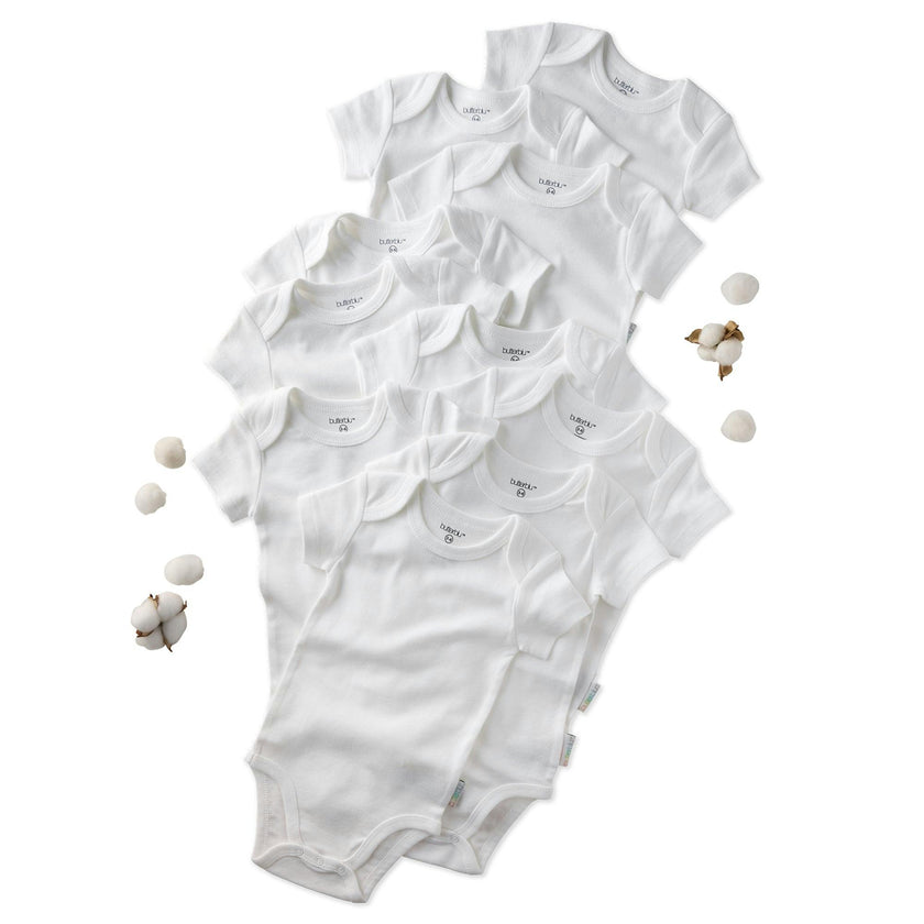 AVERY 10-Pack Short Sleeve Bodysuits