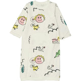 Coloring Book 3-Quarter Sleeve Dress