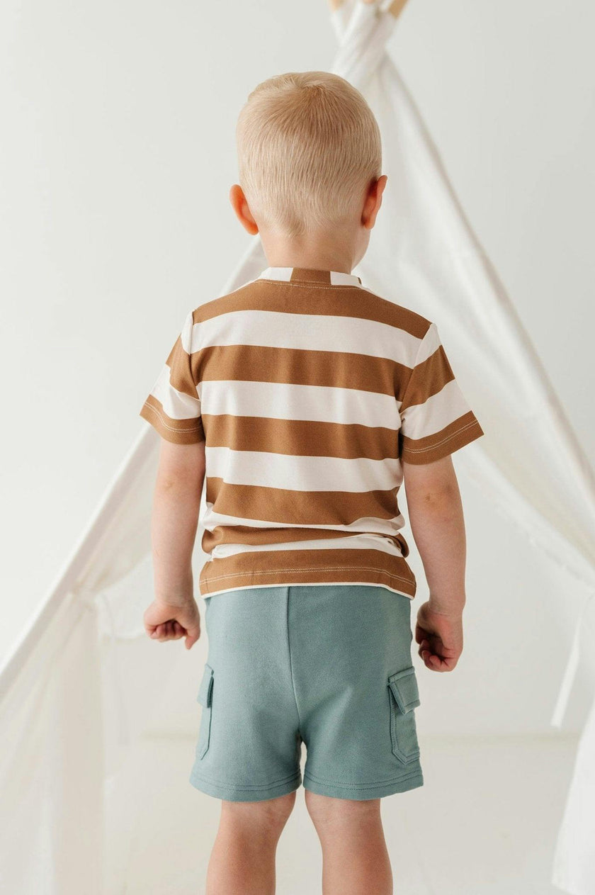 Boy's Cargo Shorts Seagrass
