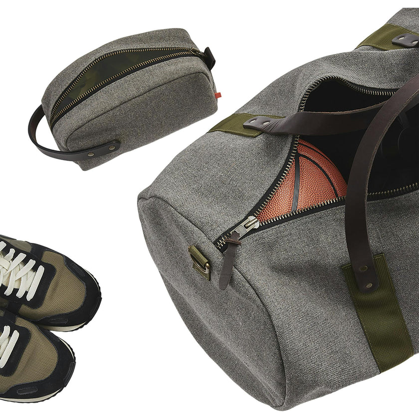 Glen 2-Way Zipper Duffel Bag
