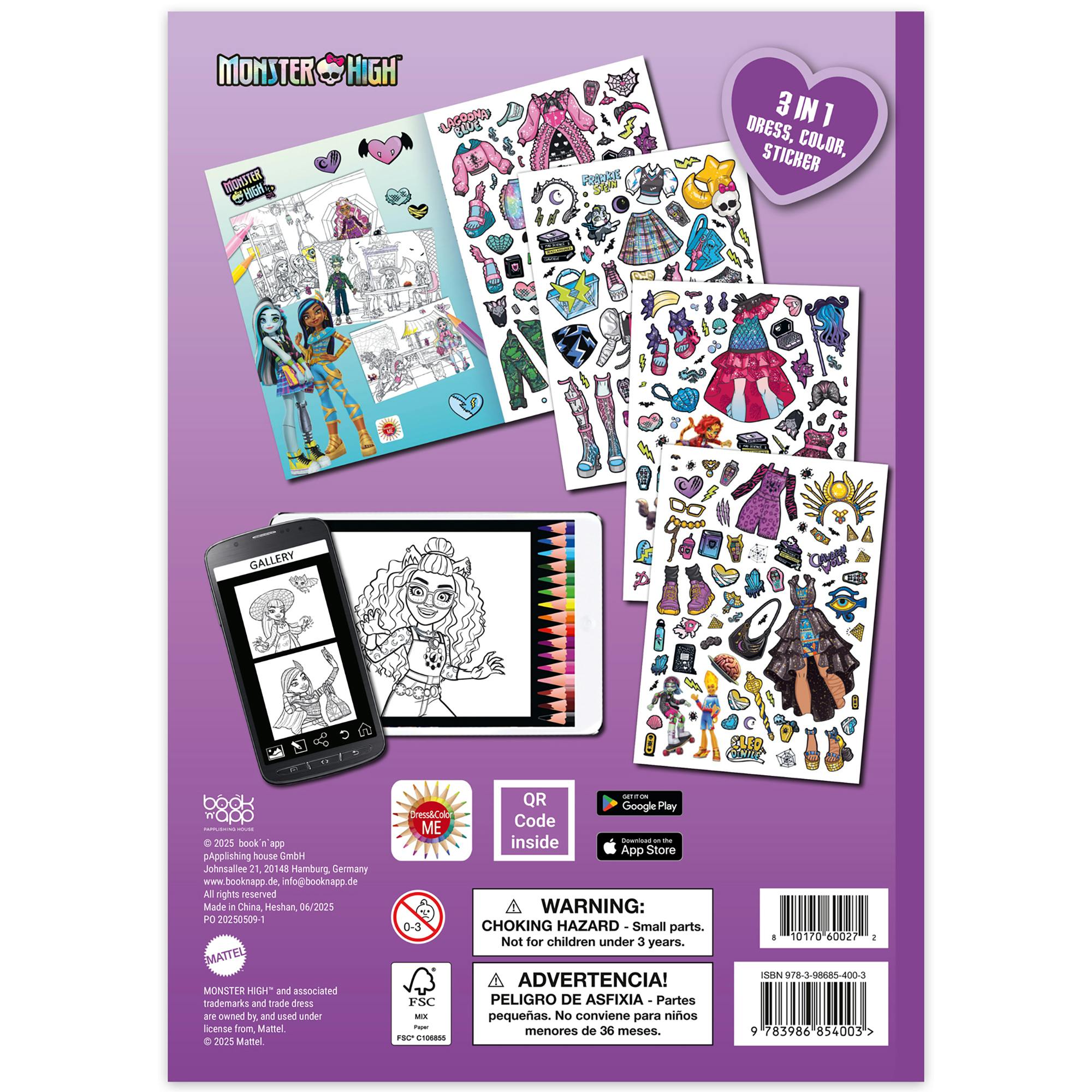 Dress & Color ME: Monster High