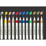 OOLY x Peanuts Color-In Wooden Scene Kit - 12 Paint Markers