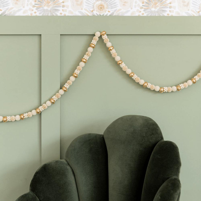 Beaded Pearl Garland