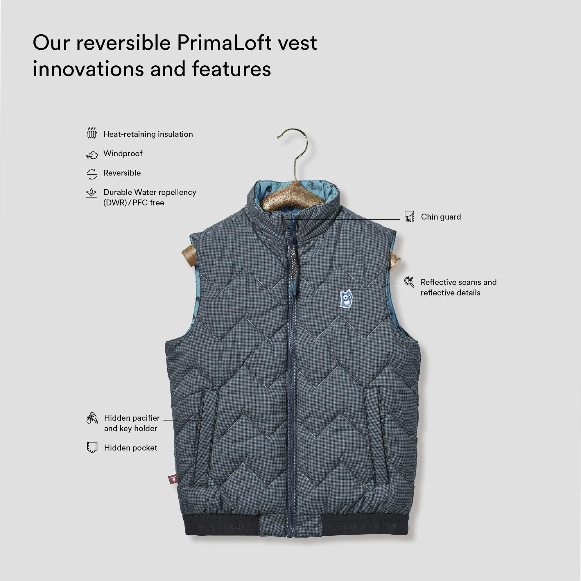 Icon reversible PrimaLoft vest 