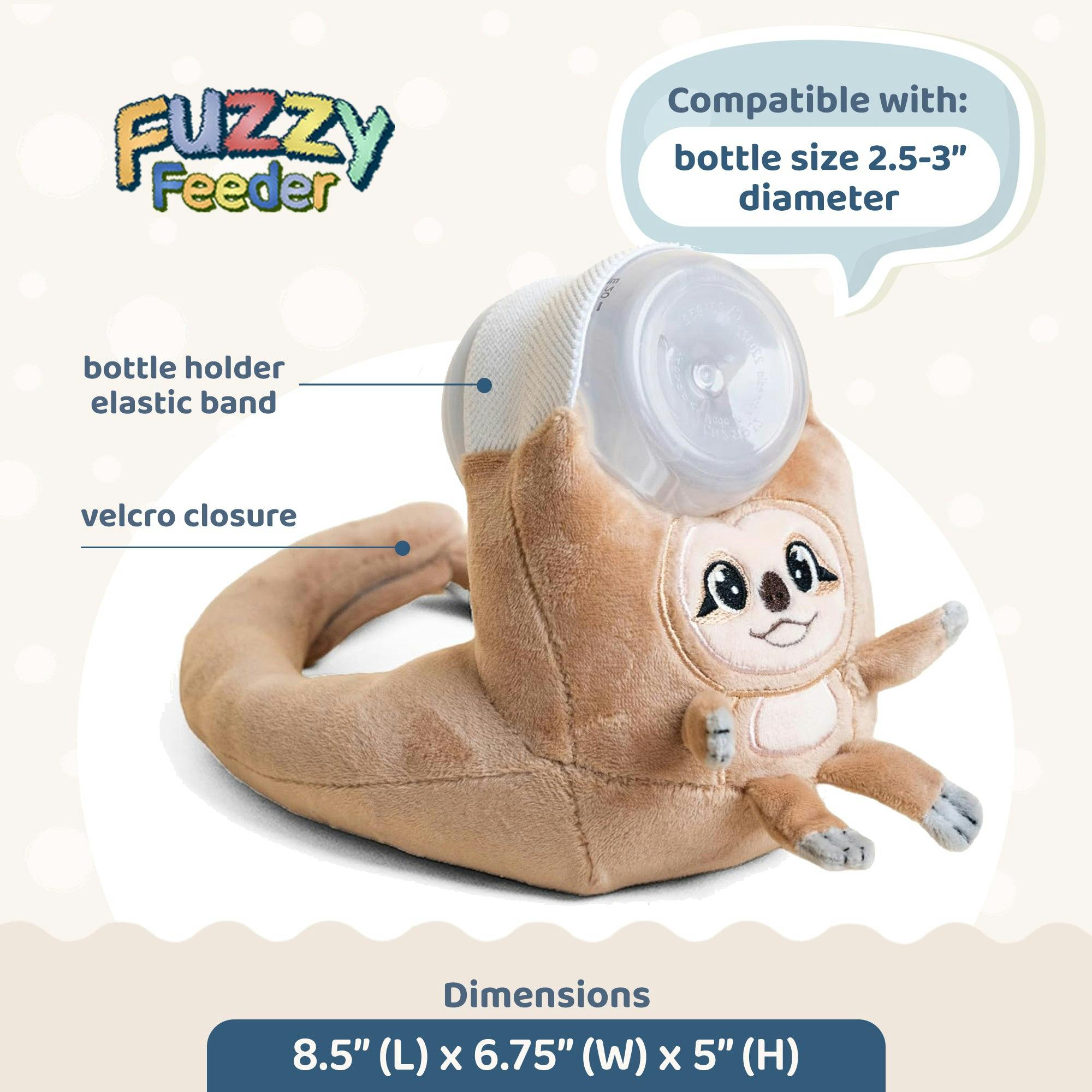 Baby Bottle Pillow Holder For Parents - Sloth