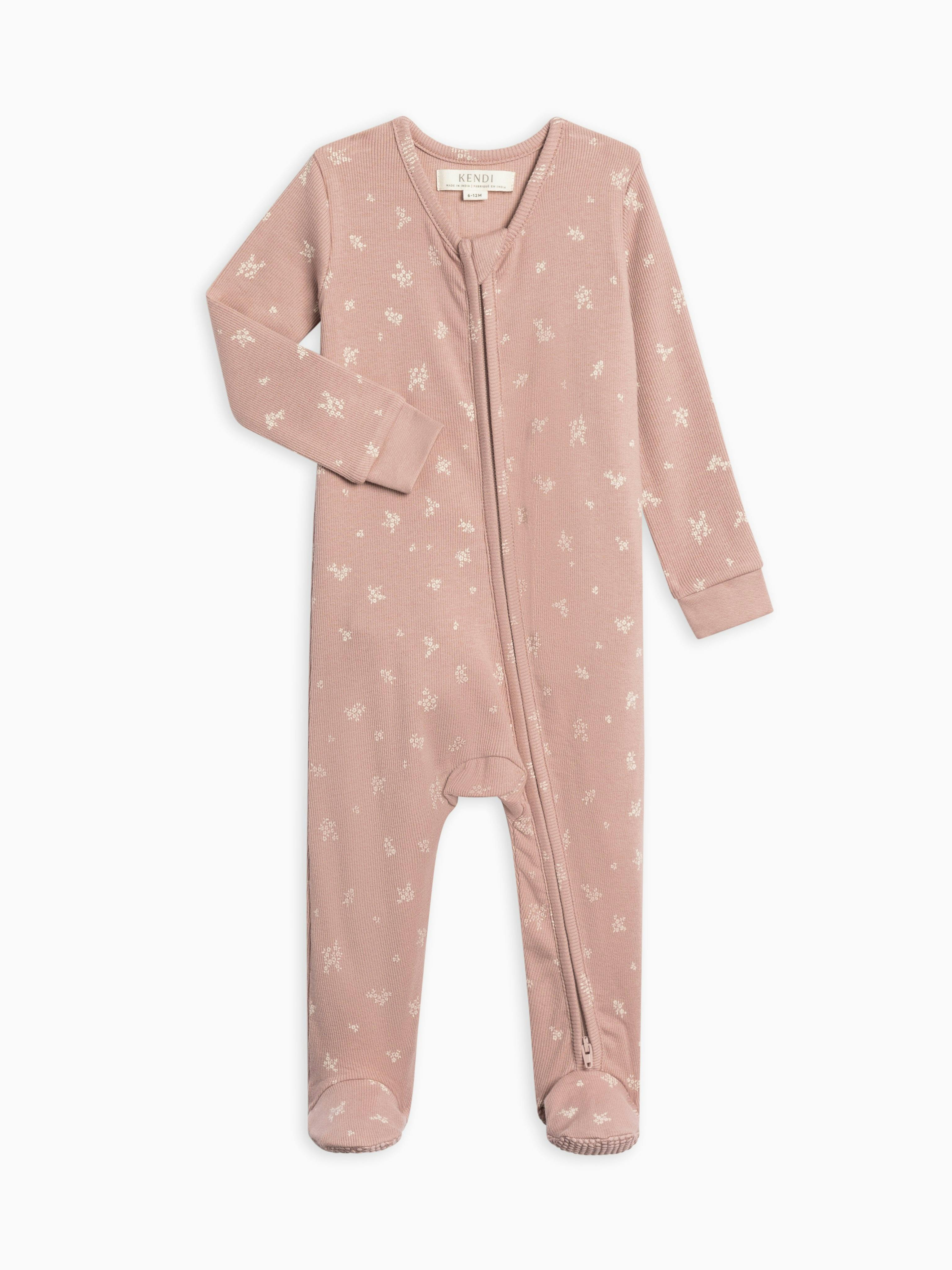 Kit Ribbed Zipper Sleeper