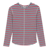 Striped Vneck Tshirt