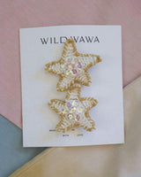 Crochet Clip Set in Starfish