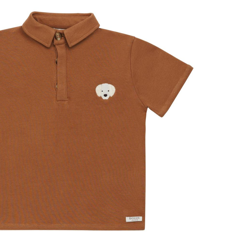 Wouti Shirt | Golden Retriever | Rust