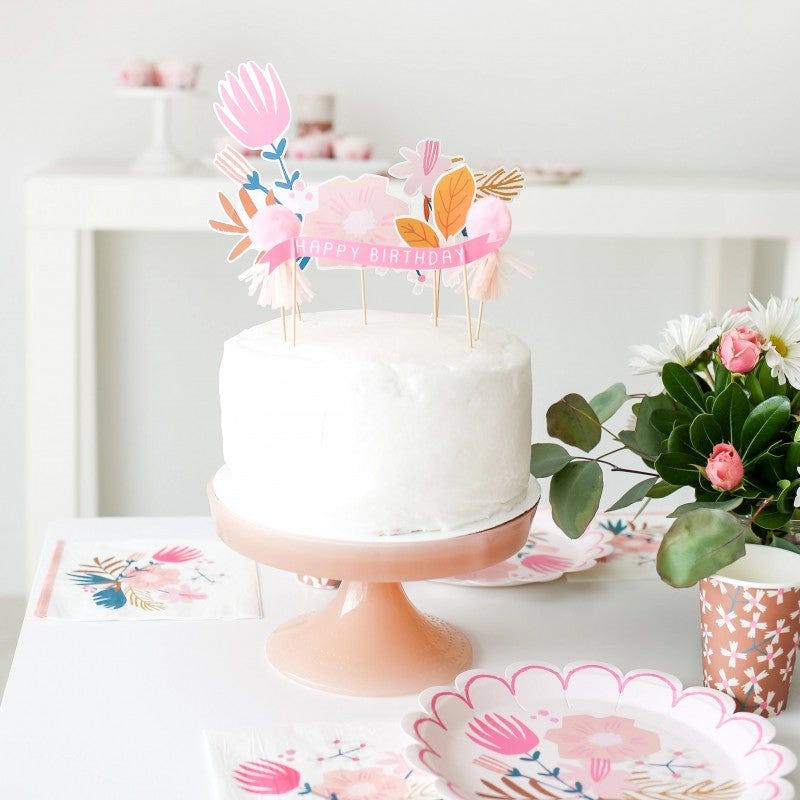 Garden Party Birthday Party Supplies in a Box