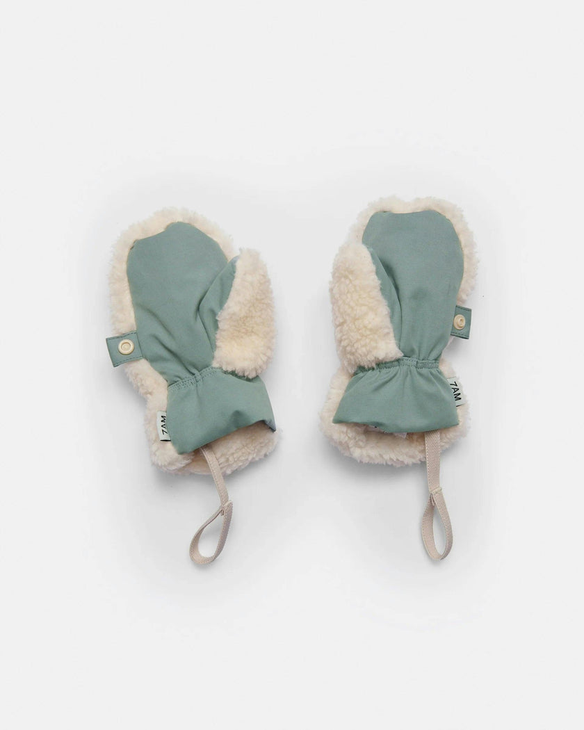 Sherpa Mittens • Benji Appliqué