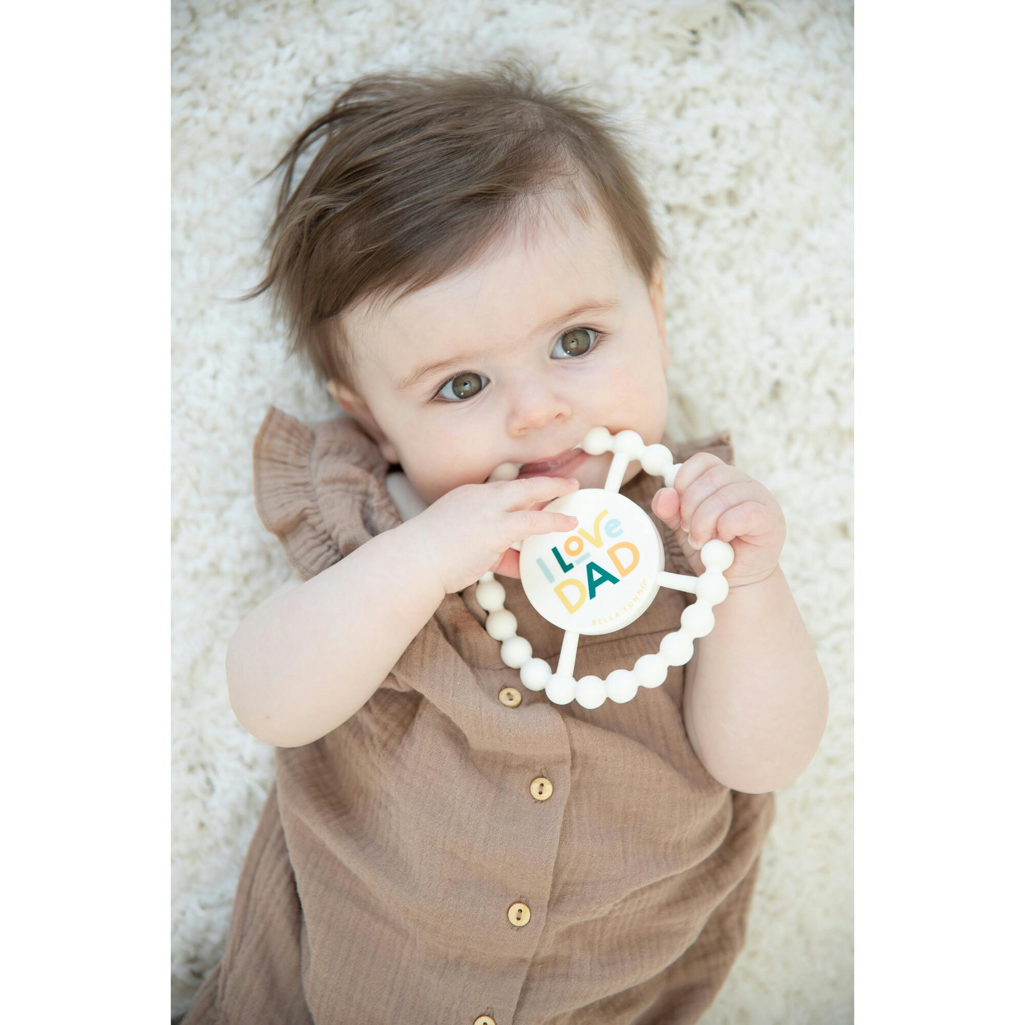 I Love Dad Happy Teether