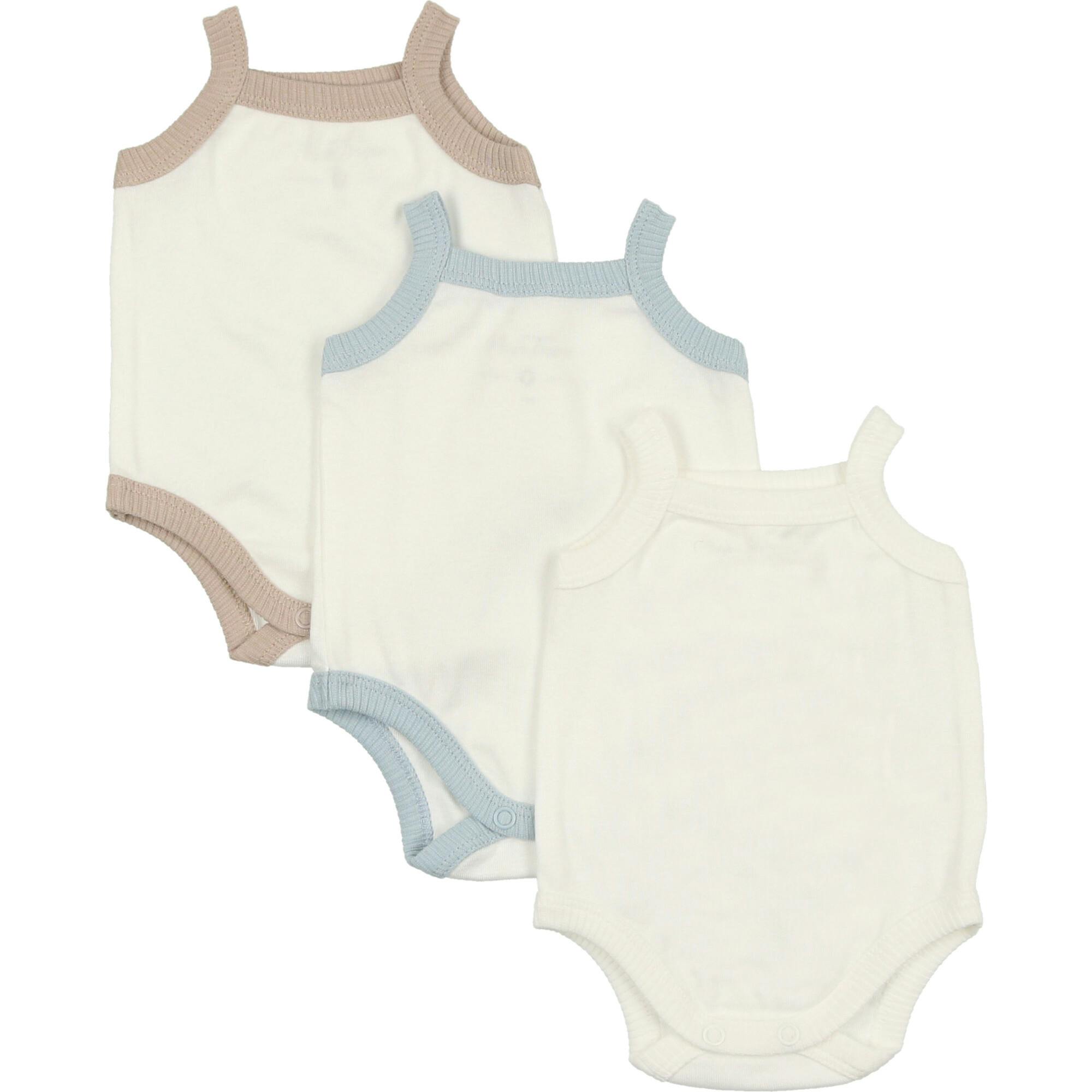 Spaghetti Strap Modal Onesie 3 Pack
