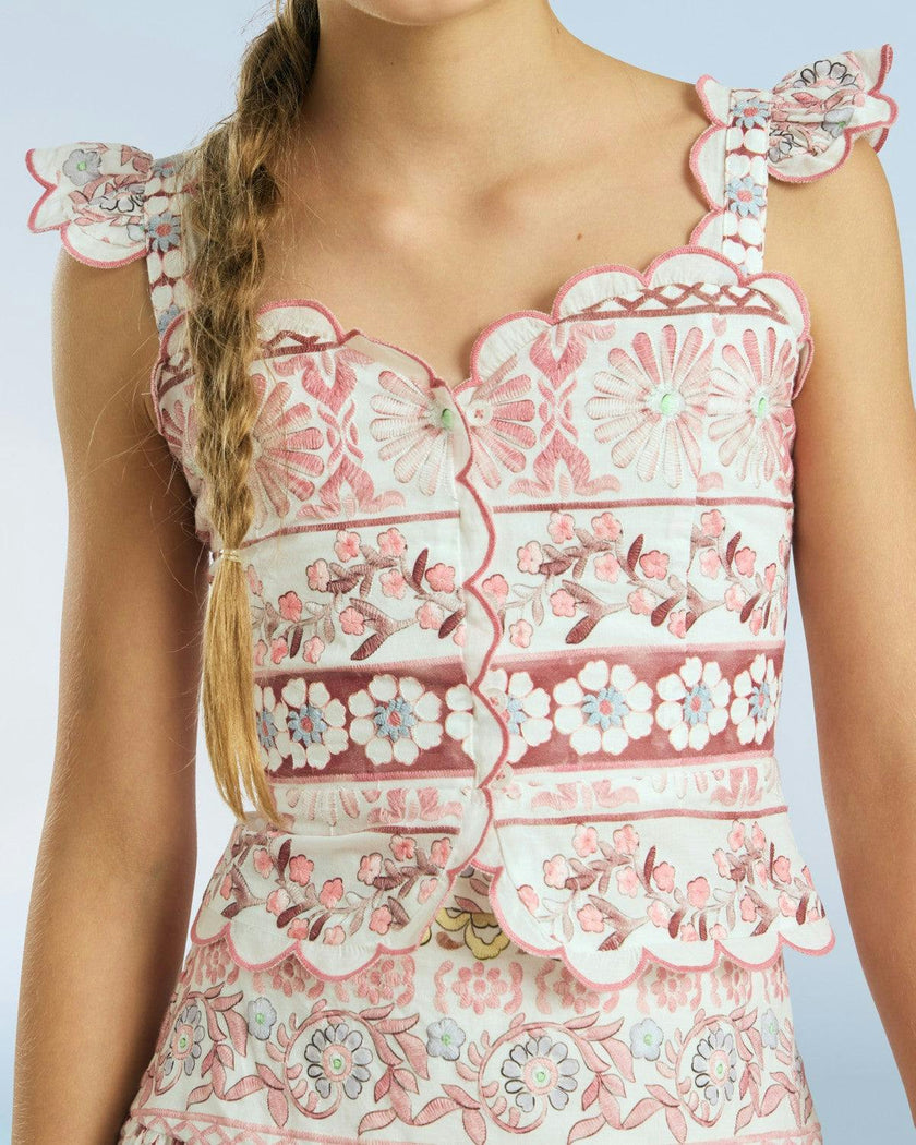 Lara Embroidered Top