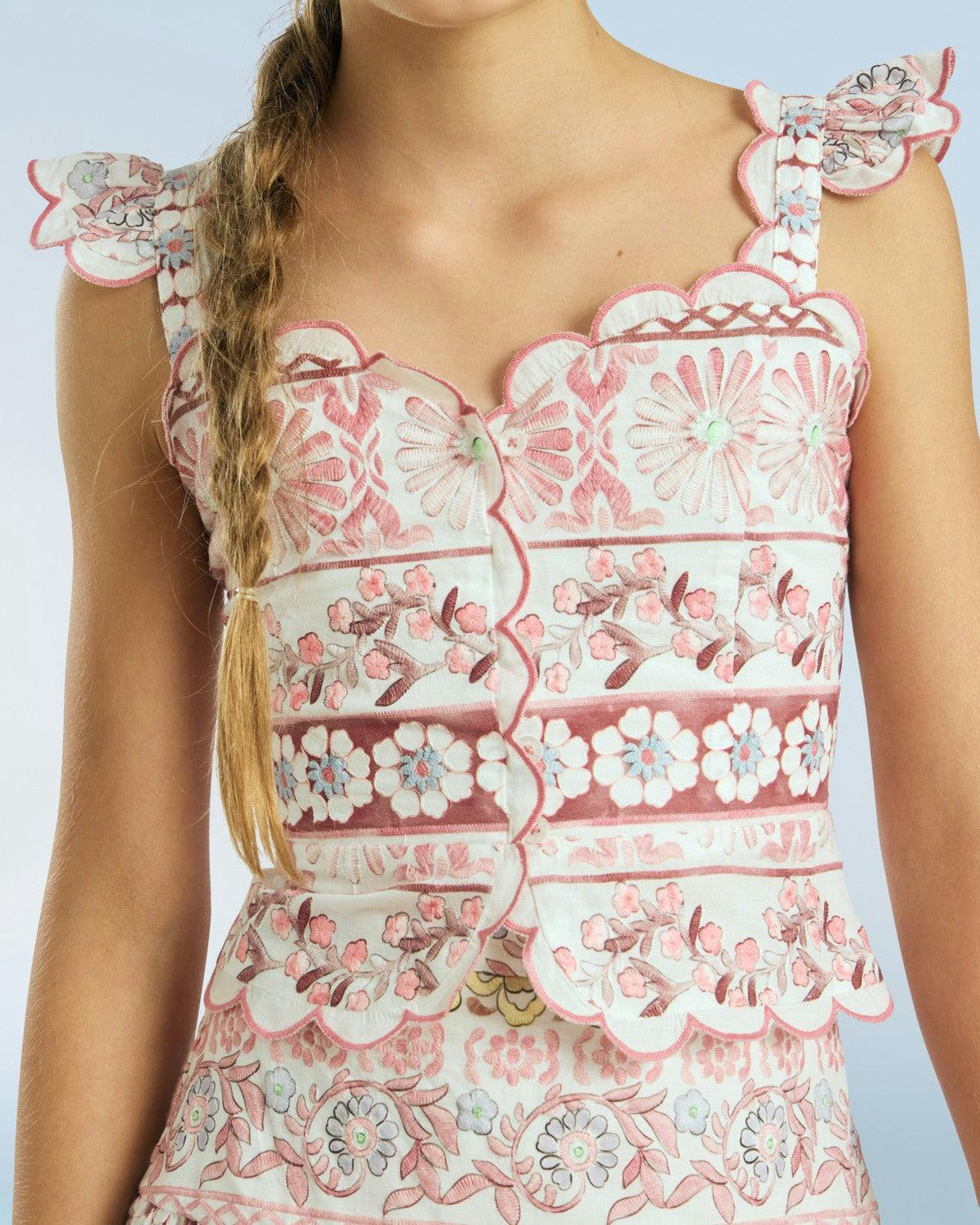 Lara Embroidered Top