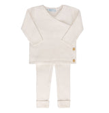 Ribbed Knit Wrap Set