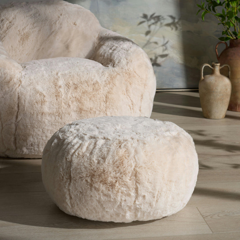 Gracelina Round Pouf