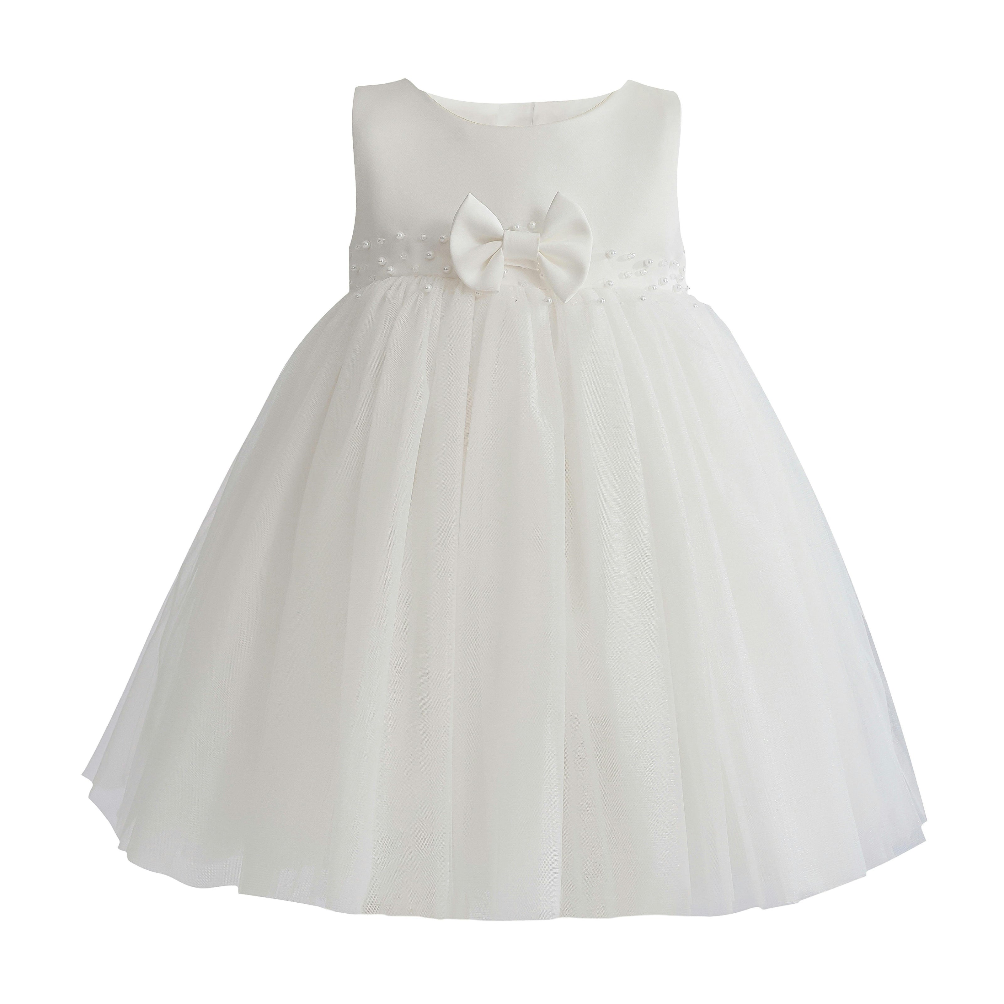 Ivory Oravelle Lace Petal Gown