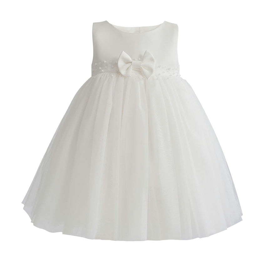 Ivory Oravelle Lace Petal Gown