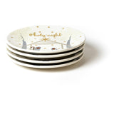 Brown Skin Nativity Salad Plate
