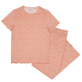 womens melone floral pima pajamas set