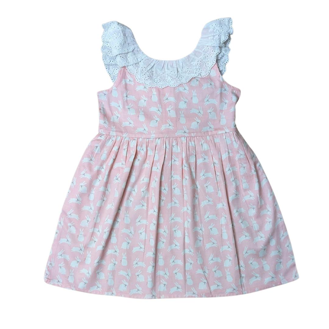 Bunnies Lace Collar Dress