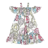 Multicolor Bugs & Lola Muslin Dress