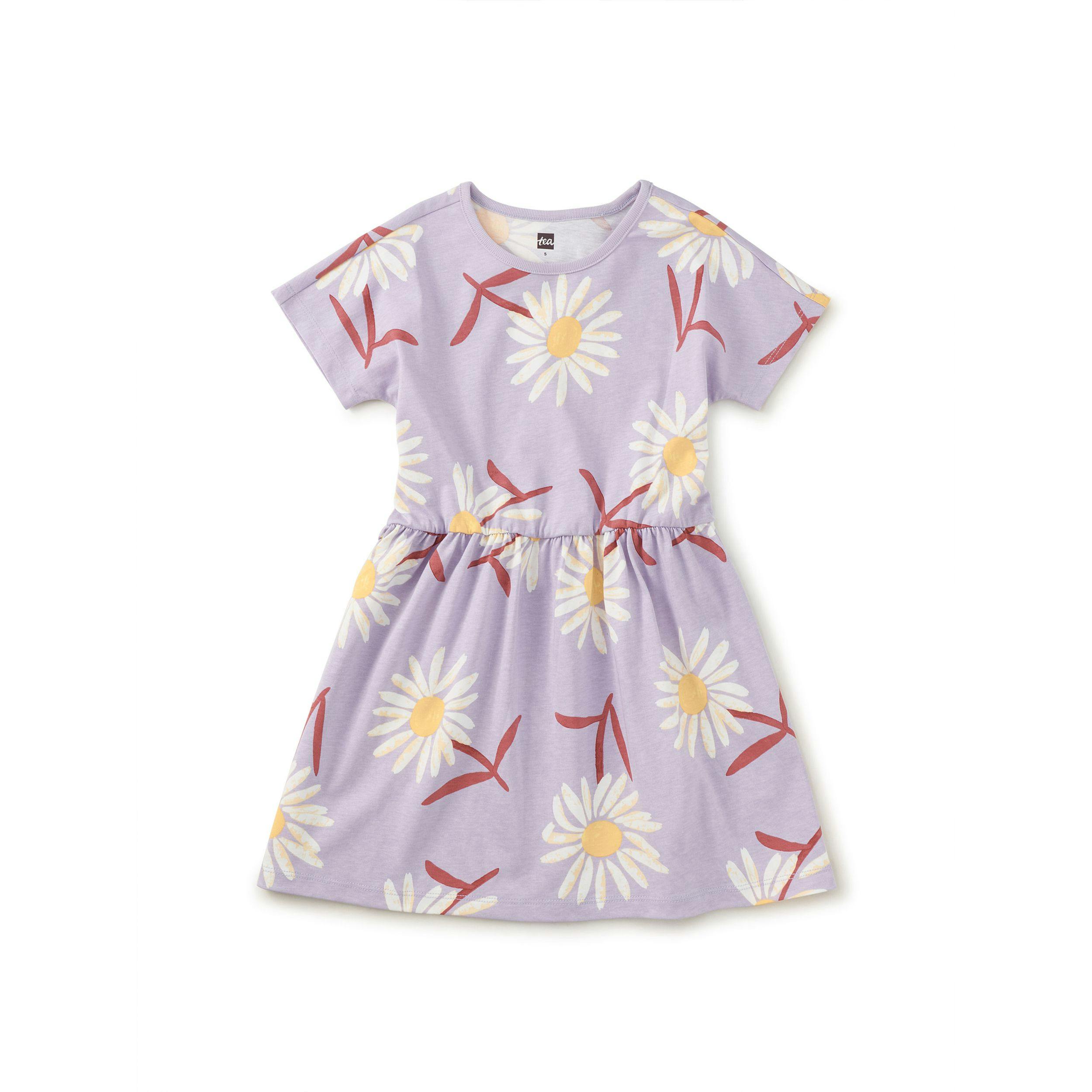 Short Sleeve Twirl Dress, Market Daisy