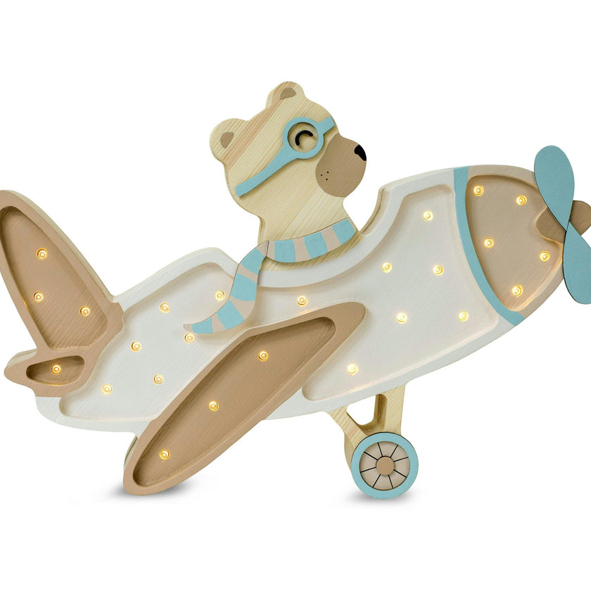 Little Lights Vintage Plane Lamp