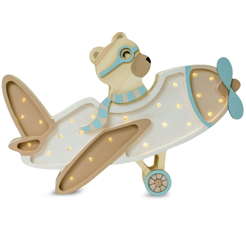 Little Lights Vintage Plane Lamp