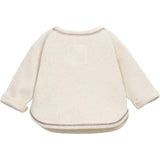 Contrast Hem Waffle Knit Henley Neck Long Sleeve 2-Front Button T-Shirt