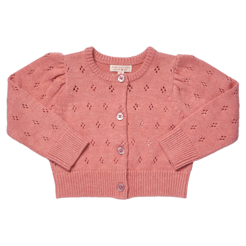 Girls Connie Sweater - Pink