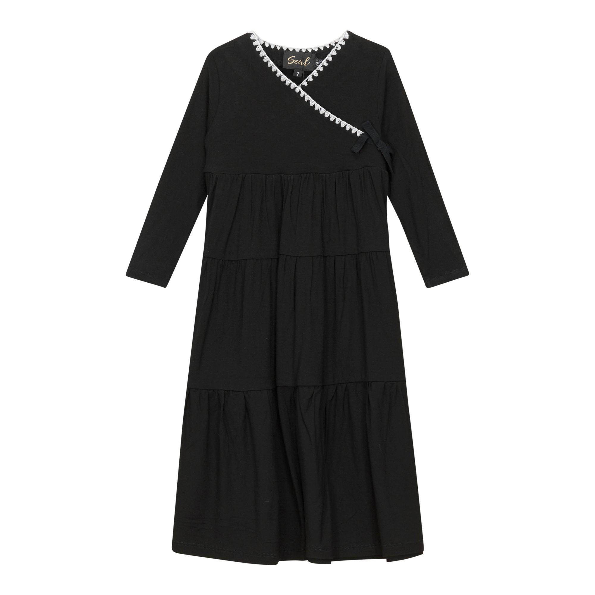 Tiered Wrap Robe