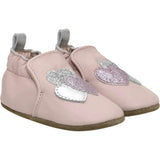 Heart Sparkle Lt Pink Soft Sole