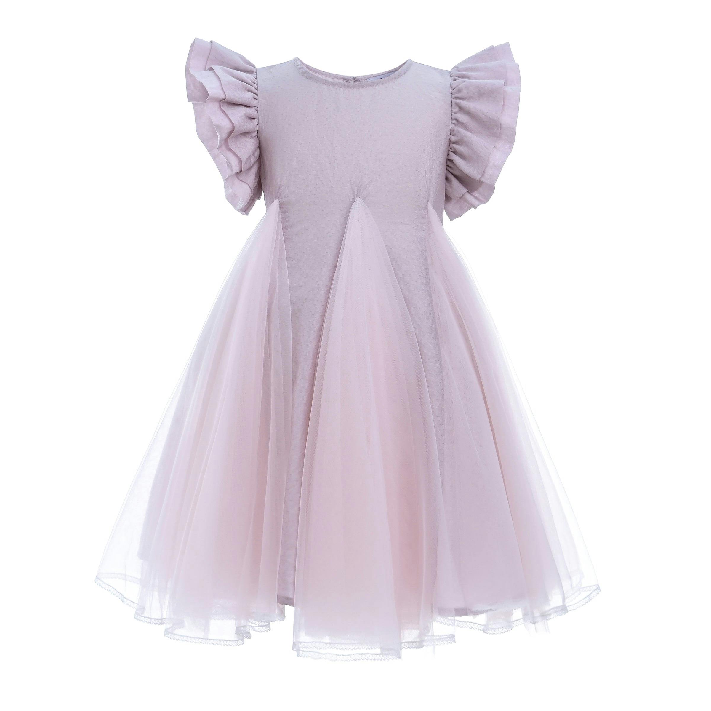 Pink Frill Tulle Dress