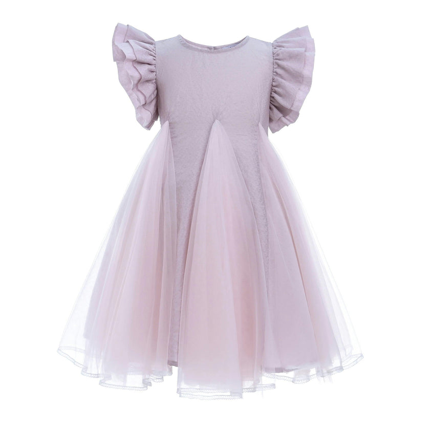 Pink Frill Tulle Dress