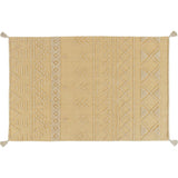 Tribu Washable Rug, Yellow