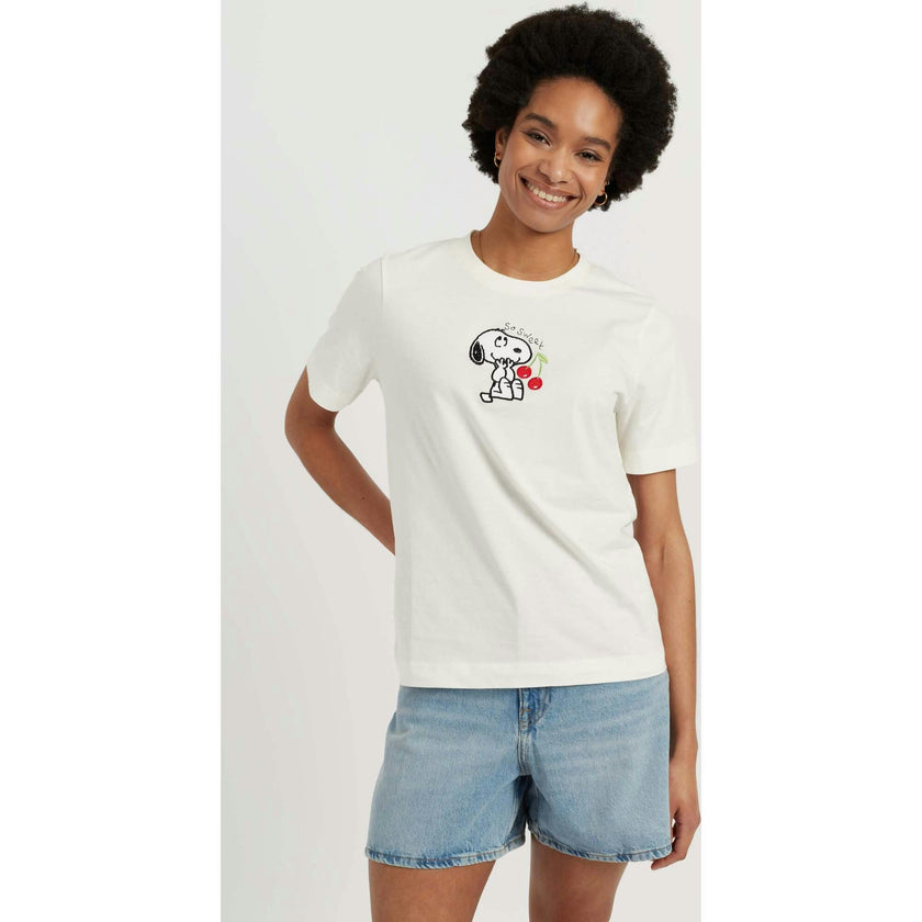Cotton Snoopy Cherry T-Shirt