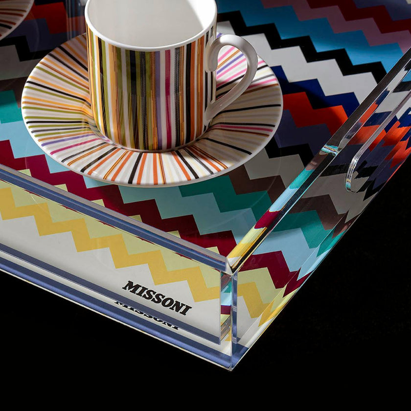 Tray RIVERBERO VASSOIO MULTICOLOR Large 12 x 18 in