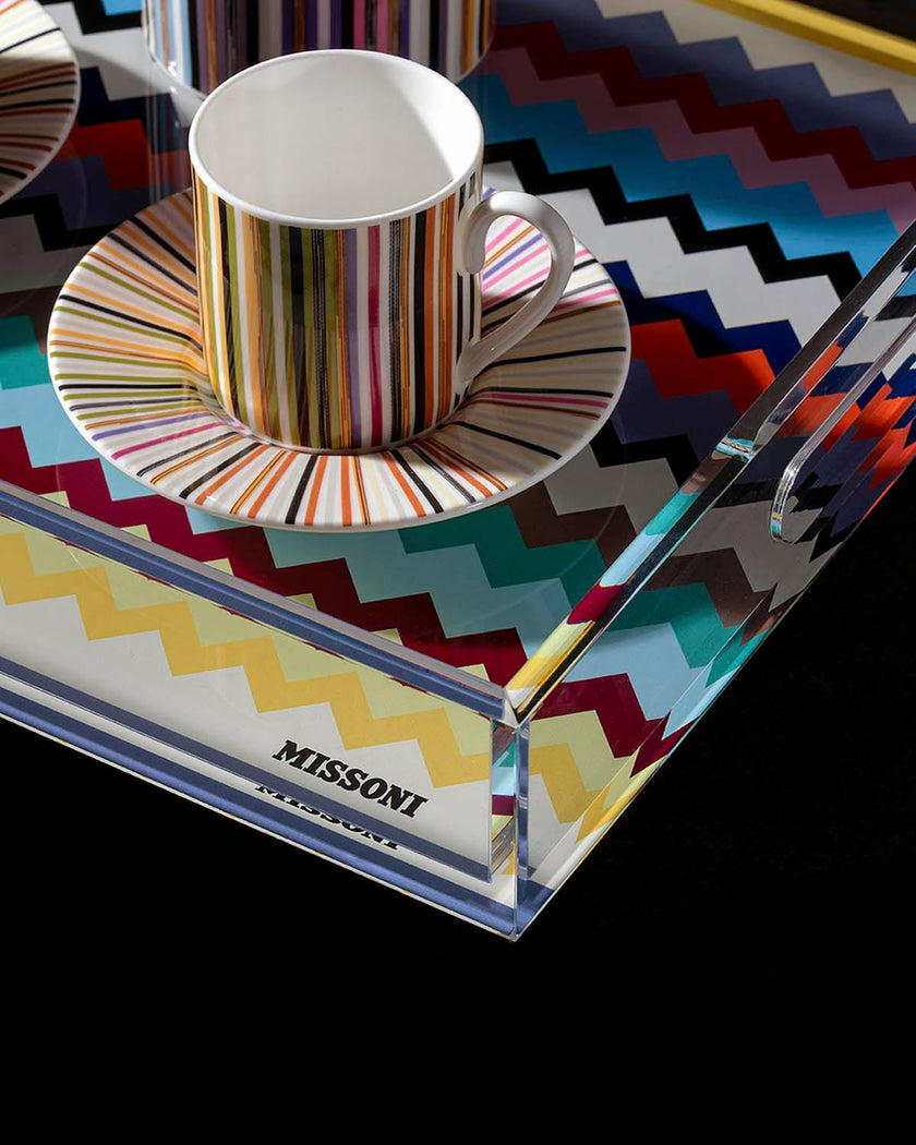 Tray RIVERBERO VASSOIO MULTICOLOR Large 12 x 18 in