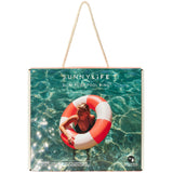 Slim Tube Pool Ring: La Mer Tomato