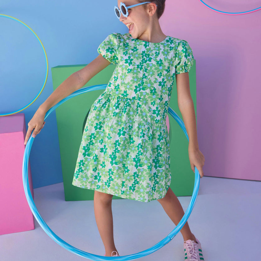 Phillipa Dress - Greenspring Groovy Floral